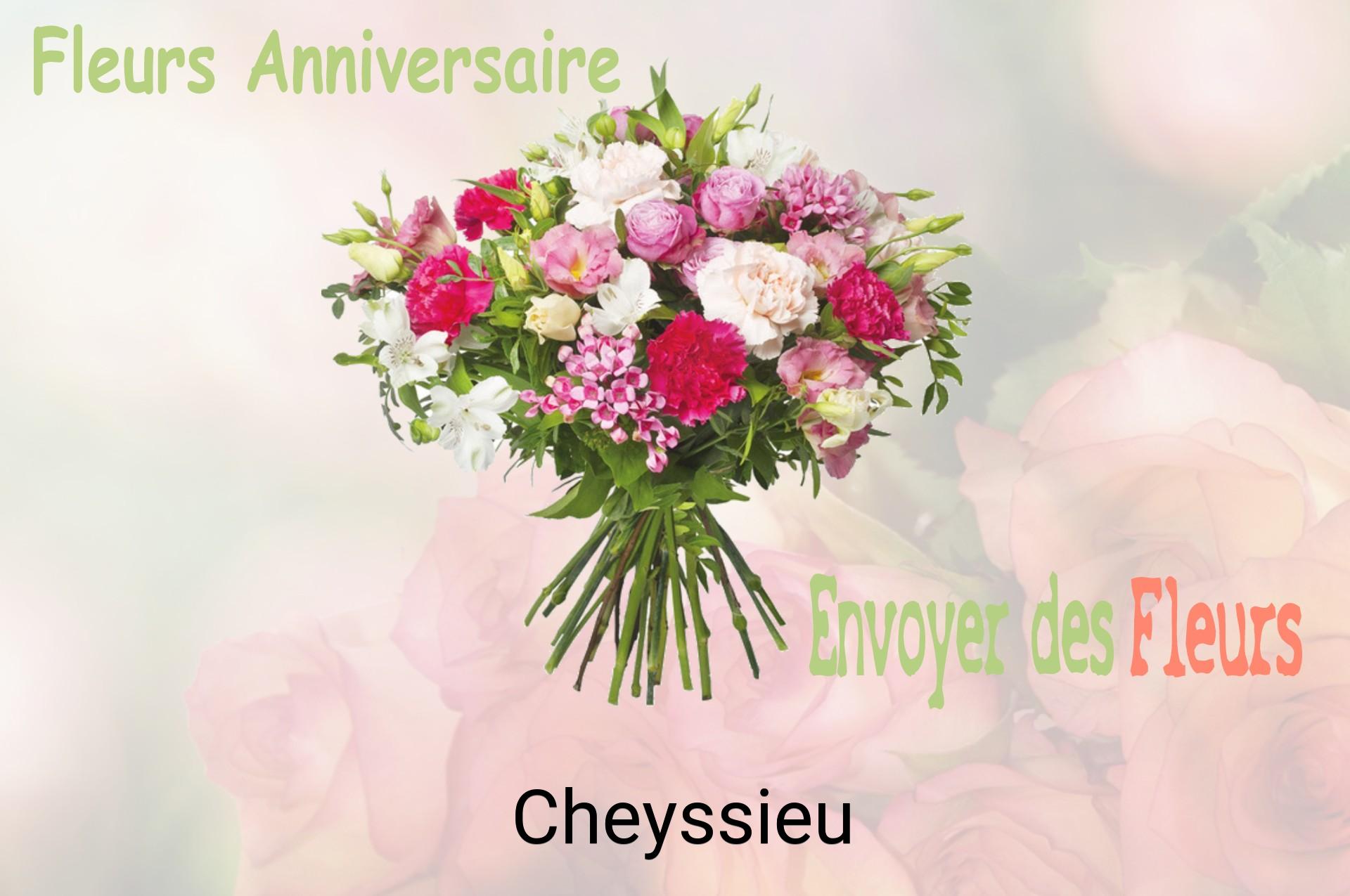 Bouquet de fleurs d’anniversaire livré à Cheyssieu