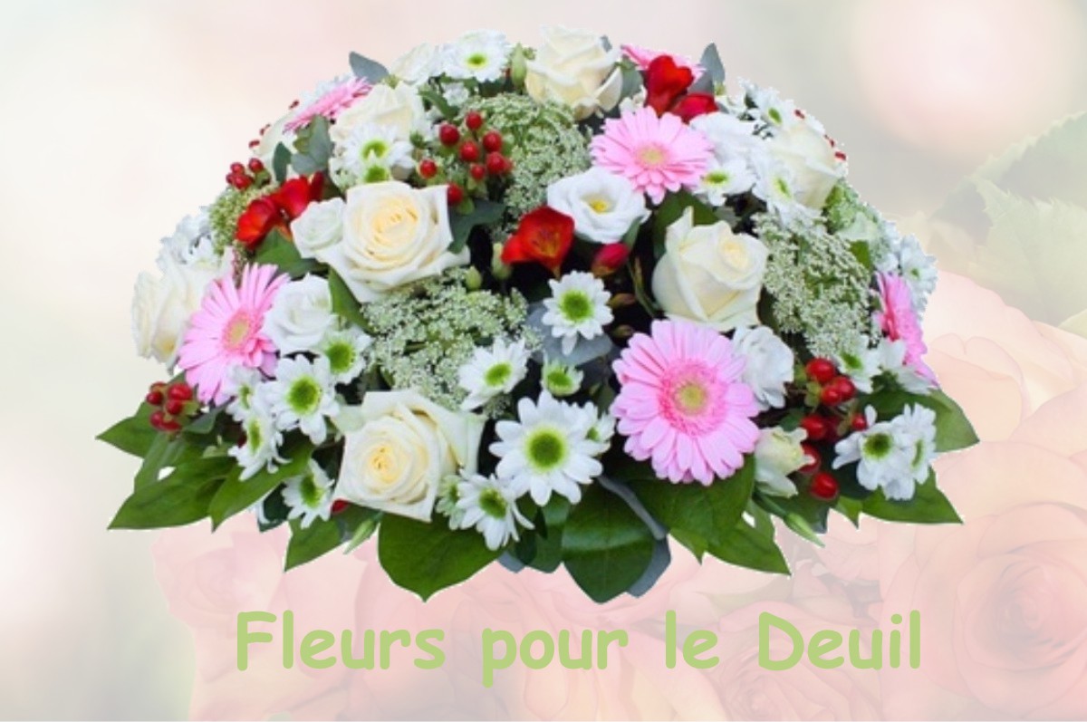 fleurs deuil CHEYSSIEU